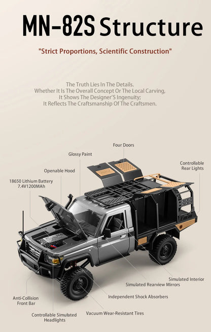 1:12 4WD RC Off Road Truck