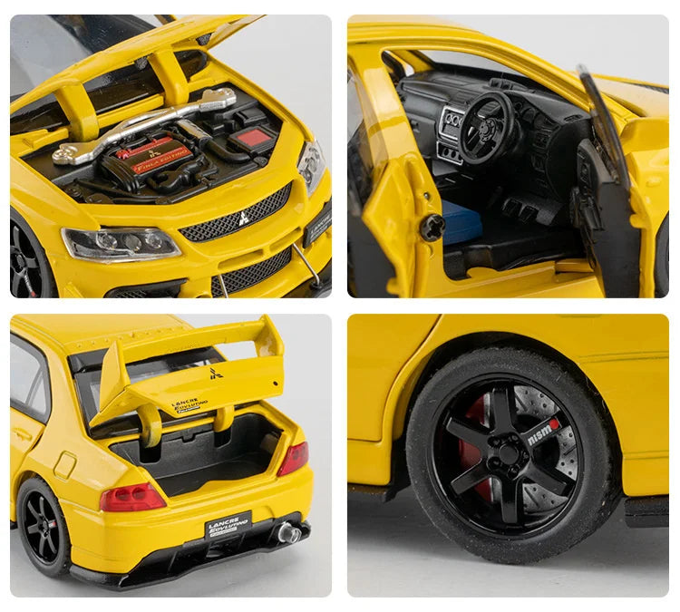 1:32 Mitsubishi Lancer Evo Diecast Model Car